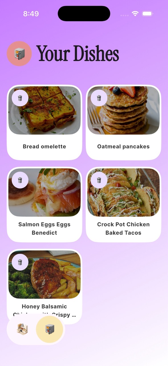 Recipes: Collections Page