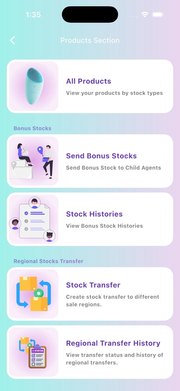 Focus Beauty: Product Section Page