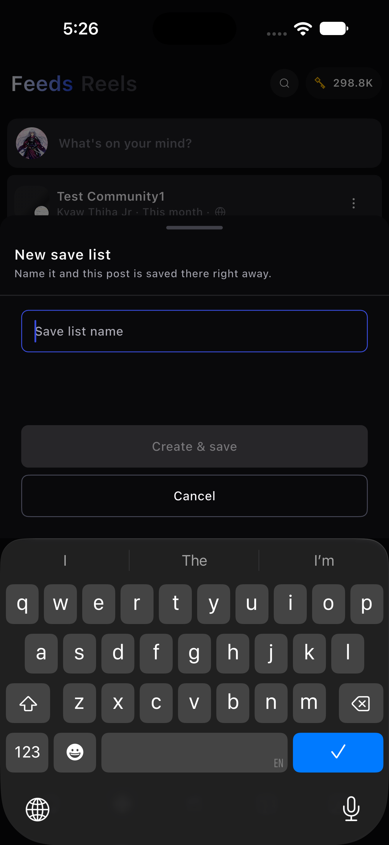 Magick Box: Create a save list