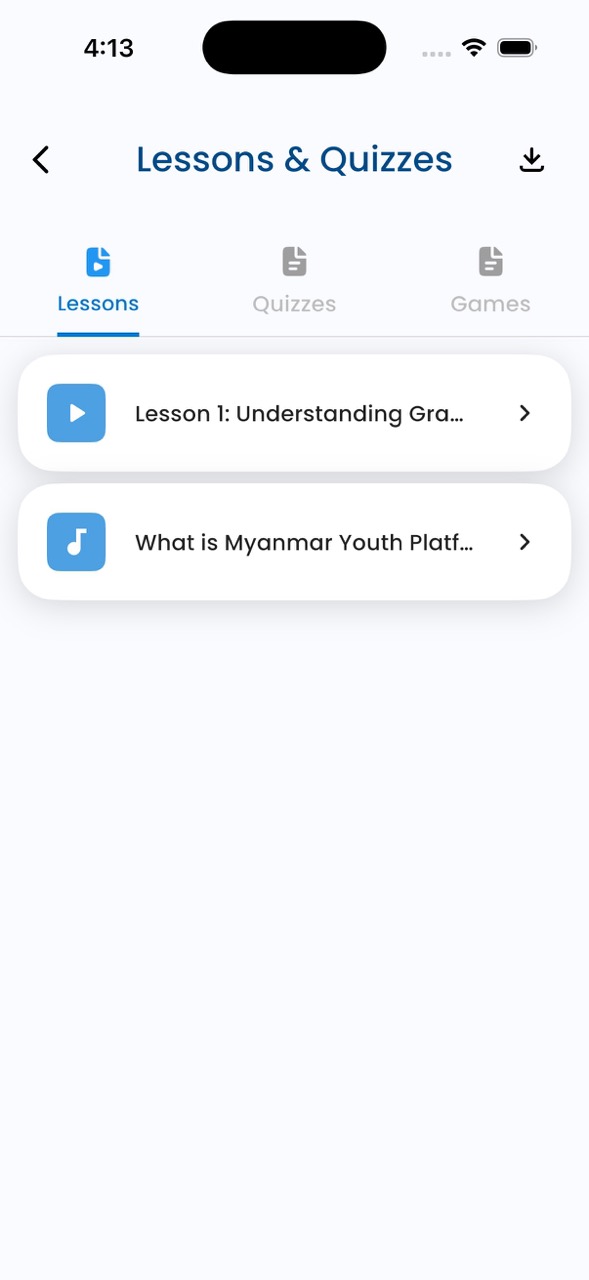 Myanmar Youth Platform: Lessons